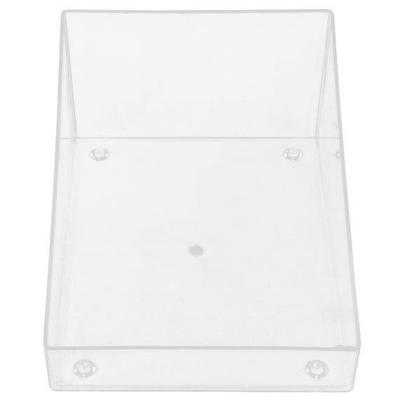 OFFIGAM Transparent Hamster Sand Bath Box for Small Pets - Ideal Dust Bath for Chinchillas, Mice, Gerbils & Other Small Animals