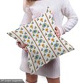 thumbnail image 5 of Ambesonne Fashion Fabric by the Yard Upholstery, Eyes Diamonds Lamps Art, 3 Yards, Earth Yellow and Turquoise, 5 of 5