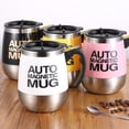 thumbnail image 1 of Automatic Self Stirring Magnetic Mug USB Rechargeable Stainless Steel Coffee Milk Mixing Cup Blender Smart Mixer Thermal Cups, 1 of 8