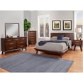 thumbnail image 2 of Alpine Furniture 1978-06 Gramercy Mirror&44; Noyer - 37,5 x 40 x 2,0 Po., 2 of 4