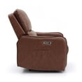 thumbnail image 3 of Sillón Reclinable Eléctrico Con Masajeador Vanlig Quebec Color Marrón, 3 of 5