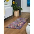 thumbnail image 3 of Rugs.com Calypso Collection Rug – 12 Ft Runner Multi Medium Rug Perfect For Hallways, Entryways, 3 of 9