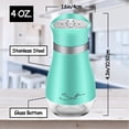 thumbnail image 7 of Astarin Salt and Pepper Shakers with Stainless Steel Lid and Refillable Glass Bottle for Kitchen Dining Cooking BBQ, Set of 2, Blue, 7 of 7