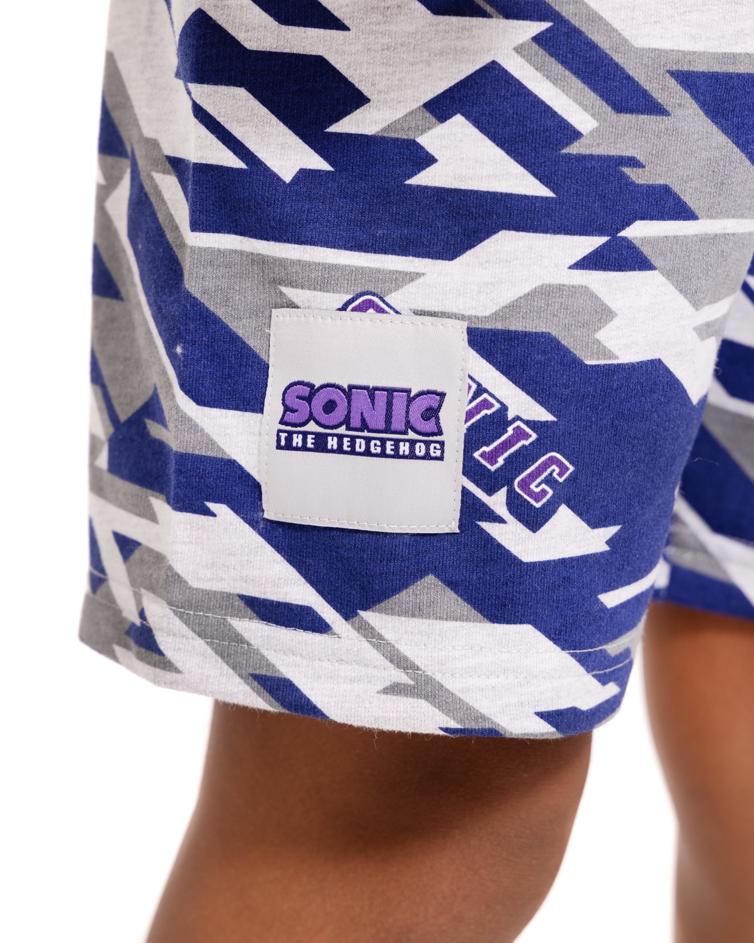 Sonic the Hedgehog Boys Graphic Tee with Short Sleeves and Shorts Set, 2 Piece, Sizes 4-16