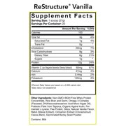 RnA ReSet ReStructure® Protein Powder, Vanilla, 31 g Scoop, Muscle and Energy Support