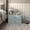 Light Blue, variant on Join Stackable 2-Drawer Wood White Cabinet