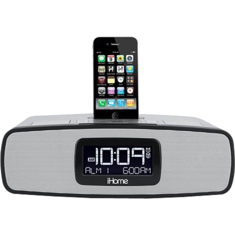 SDI Technologies IP90SZ Desktop Clock Radio, Apple Dock Interface -  