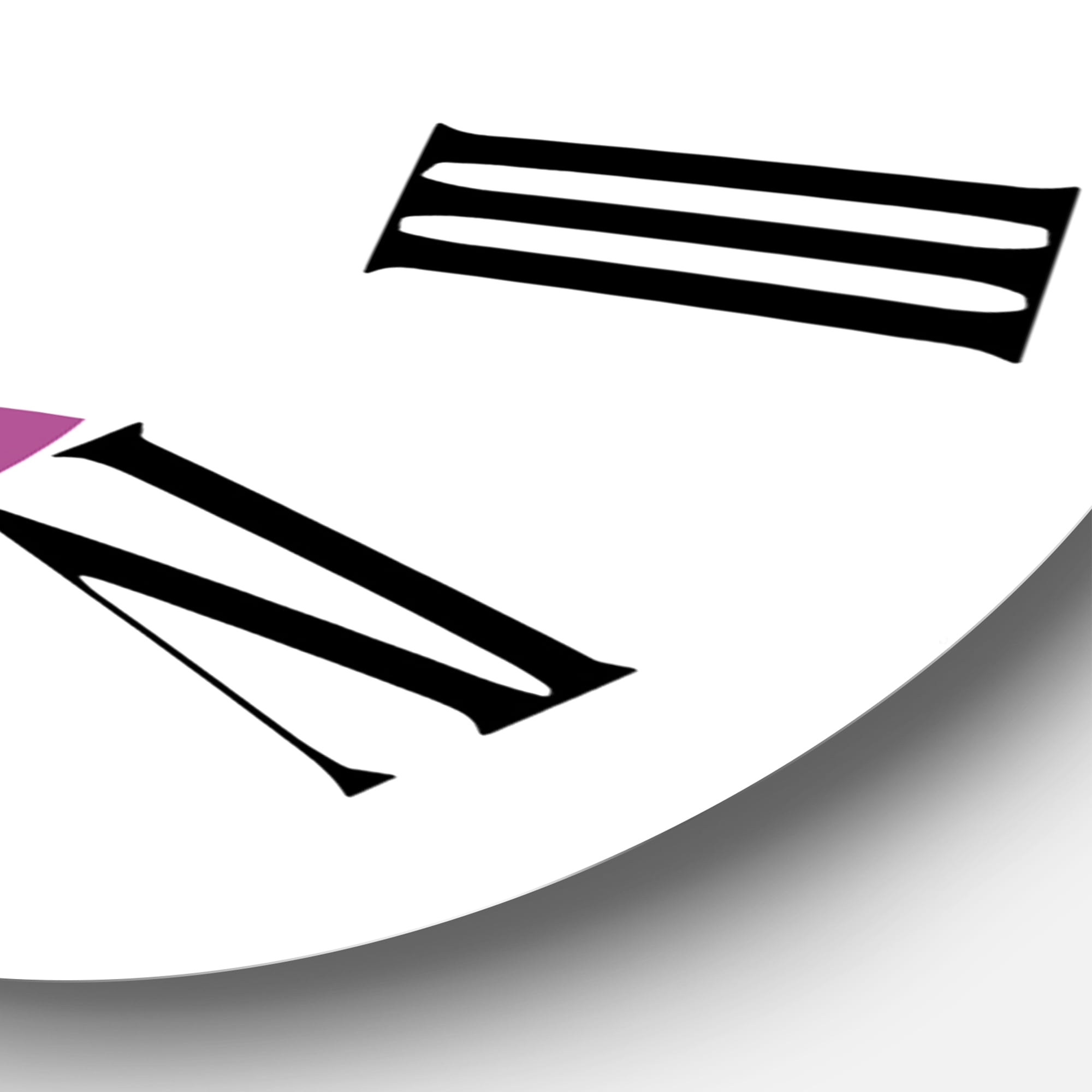 Designart 1 in Quartz Modern/Contemporary Wall Clock