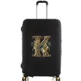 thumbnail image 1 of Housses de Valise Housse de Protection Valise de Voyage Anti-Rayures Housse Anti-Poussière Réutilisable Housse Anti-Poussière Lavable Motif Imprimé Graphique 8lettre Graphique K m, 1 of 6