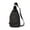 Black, variant on FITKICKS Hydrosport All Weather Sling Bag Crossbody Travel Hiking Chest Bag, Black (Unisex)