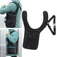 thumbnail image 1 of Bolso de hombro Baoblaze para al aire libre mochi portátil negro multifuncional, 1 of 8