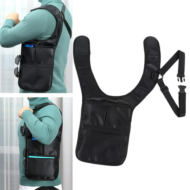 Bolso de hombro Baoblaze para al aire libre mochi portátil negro multifuncional