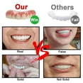 thumbnail image 4 of Whitening Teeth Fake Cosmetic Tooth Denture Silicone Smile Veneers Beauty Tool False Tooth, 4 of 6