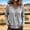 Gray, variant on Njagoc3 Womens Linen Tops Summer Casual Long Sleeve V Neck Shirts Fringe Cotton Linen Blouses Hem Beach Clothes