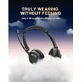 thumbnail image 3 of Auriculares inalámbricos Rownfusny R02P Bluetooth 5.3 con micrófono con cancelación de ruido, 3 of 9