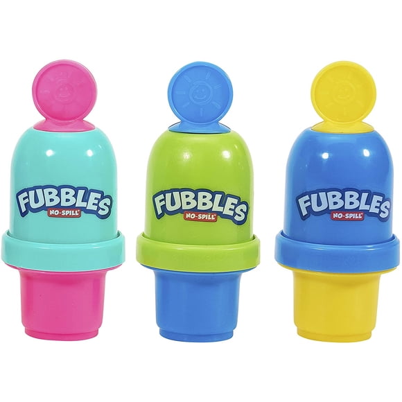 Mini 3 Pack Fubbles No Spill Bubble Tumbler Fubbles