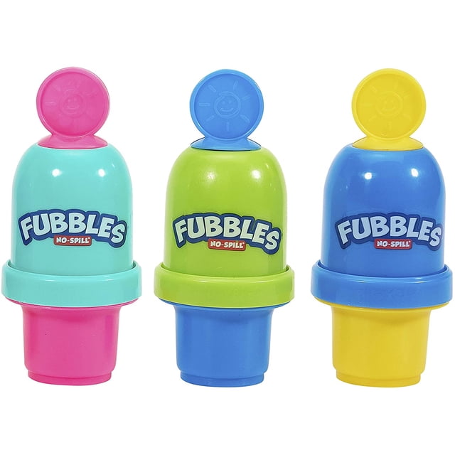 Mini 3 Pack Fubbles No Spill Bubble Tumbler Fubbles