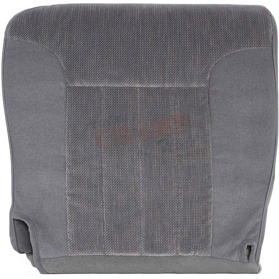 Auto Champ Of Texas 1994-1996 Dodge Ram 1500 2500 3500 SLT -Driver Side Bottom Cloth Seat Cover Gray
