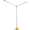 thumbnail image 1 of OULII Golden Metal Desk Flag Holder for Displaying Flags on Negotiation Tables 1Pcs, 1 of 8