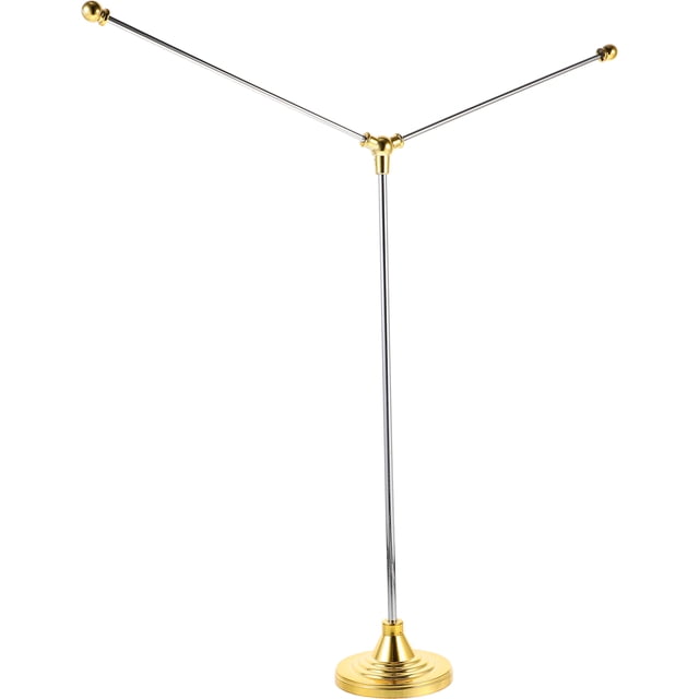 OULII Golden Metal Desk Flag Holder for Displaying Flags on Negotiation Tables 1Pcs