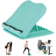 thumbnail image 1 of Under Desk Footrest Adjustable Collapsible Stool with Anti Slip Pad 5 Tilt Positions Max-Load 300 Pounds Home Office Foot Rest (Green), 1 of 7