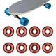 thumbnail image 5 of Paquete de 8 rodamientos de monopatín 608-RS, rodamientos sellados de  eléctrico, naranja shamjiam Rodamientos para patinetas, 5 of 8