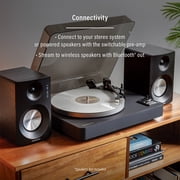 Crosley C300 Fully Automatic Turntable, 2-Speed Bluetooth Vinyl Record Player, Audio-Technica