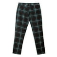 thumbnail image 5 of Hfolob Men's Casual Pants Mens All Seasons Fashion Leisure Plaid Print Pocket Zipper Button Feet Pants Suit Pants Relaxed Fit, 5 of 9