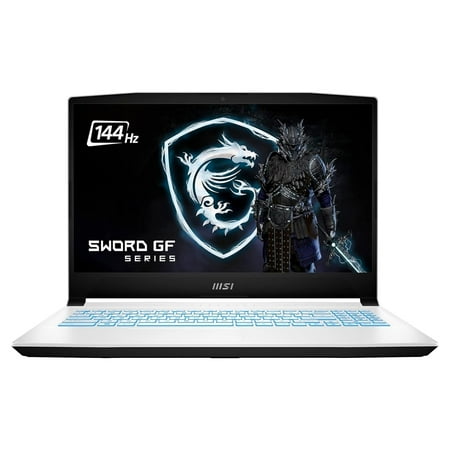 MSI Sword 15 A12UE 2022 Gaming Laptop 15.6" FHD IPS 144Hz 10-Core Intel i7-12650H 16GB DDR4 1TB SSD NVIDIA GeForce RTX 3060 6GB GDDR6 Wi-Fi 6 Backlit Keyboard Win11 Home w/ONT 32GB USB