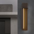 thumbnail image 3 of Sonneman 7436-Wl Backgate 20" Left Led Sconce - Grey, 3 of 3