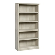 Sauder 5-Shelf Bookcase, Chalked Chestnut Finish
