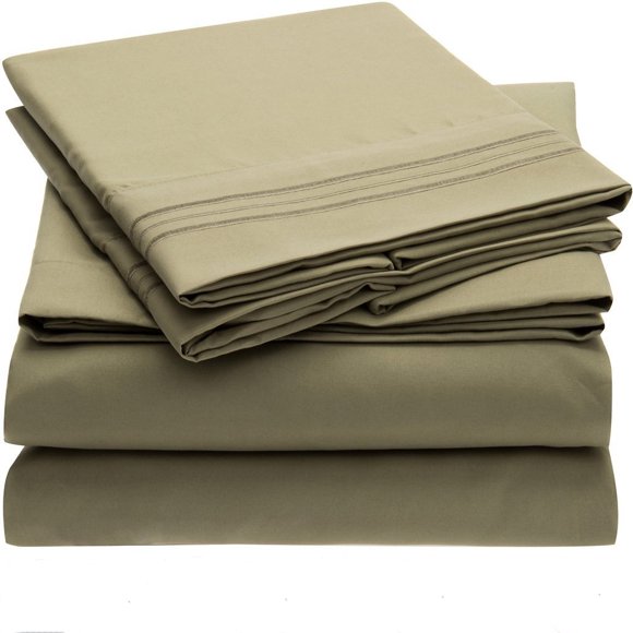 Solid Color Sheets, Four-piece Bedding Set, Super Soft And Cool Sheets-anti-wrinkle, Anti-fade, Anti-stain