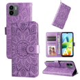 thumbnail image 5 of Funda tipo cartera GANGXUN para Xiaomi Redmi A1 4G , diseño girasol, cuero PU, soporte, cierre magnético, tarjetero, 5 of 5