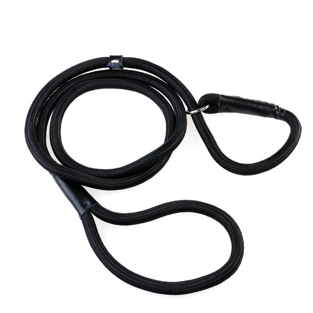 WHAMVOX 1Set Training Leash Black 150cm Length 1cm Thickness for Small Dogs