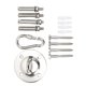 thumbnail image 1 of Kit Para Colgar Hamaca Con Gancho, Colgador De Techo Resistente Y Estable De Acero Inoxidable 304 Para Columpio De Sacos De, 1 of 7