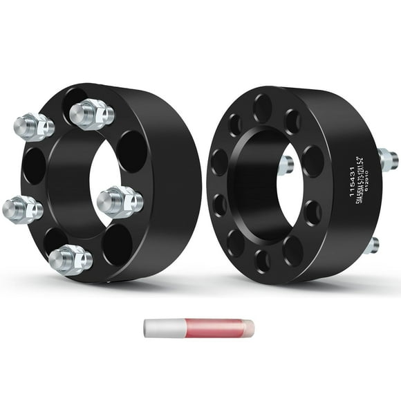 OCPTY 2 Pcs Entretoises de Roue 5x4.5 à 5x4.5 2 Pouces 12x1.5 Goujons 73mm Entretoises de Moyeu Forgées 5 Crampons pour 300M pour Accord pour Avenger pour CL pour CR-Z pour Évasion