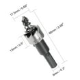 thumbnail image 3 of Uxcell 17.5mm HSS Hole Saw Drill Bit Opener for Stainless Steel Alloy Metal, 3 of 5
