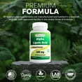 thumbnail image 5 of 3 Pack Best Naturals Alpha Lipoic Acid 600 mg 120 Capsules | Blood Sugar Management and Dietary Supplements, 5 of 7