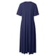 thumbnail image 5 of Vestido largo de manga corta para mujer 2025 - Cuello redondo, corte A, poliéster, con bolsillos para mayor comodidad informal, 5 of 5