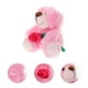 thumbnail image 5 of Lindo oso de peluche para San Valentín, peluche navideño con rosa, divertido peluche para novia, regalo de Navidad para San Valentín, 5 of 7