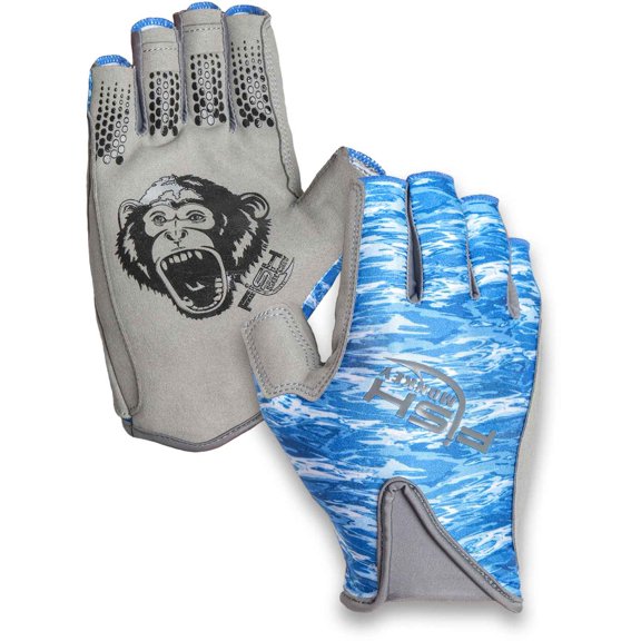 Fish Monkey FM21-BLWTRCAM-S Pro 365 Guide Glove, Exposed finger, Non - FM21-BLWTRCAM-S