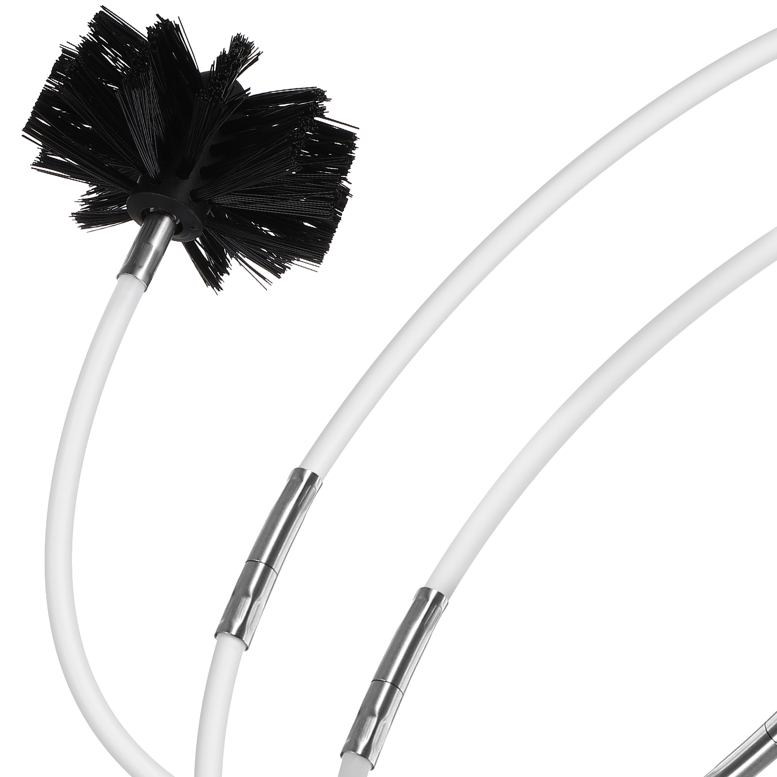 Dryer Vent Cleaner Kit Chimney Brush Dryer Vent Brush with Attachment