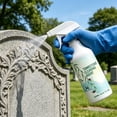 thumbnail image 3 of 3pack 500ml Headstone Cleaner Spray, No-Scrub Memorial Stone Restorer, for Granite Marble, Memorial Day & 250th Anniversary Remembrance, 3 of 9