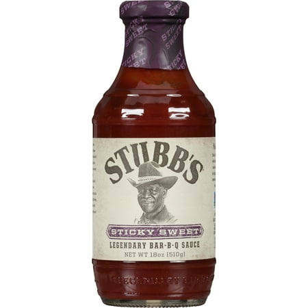 UPC 734756000105 product image for Stubb s Sticky Sweet Barbecue Sauce  18 oz Barbecue Sauces | upcitemdb.com