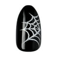 thumbnail image 5 of IMPRESS Design Press On Nails , Halloween, No Glue Needed, Black, Medium Almond Shape, 30 Count, 5 of 10