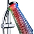 thumbnail image 1 of Pommeau de Douche à LED 7 Couleurs, Multicolore, Ajustement Universel, 1 of 5