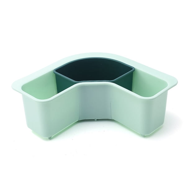 Soporte de esponja para fregadero Ounissouiy organizador de cocina Verde