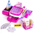 thumbnail image 1 of Set de juego de cajero CifToys con micrófono para caja registradora, 1 of 7