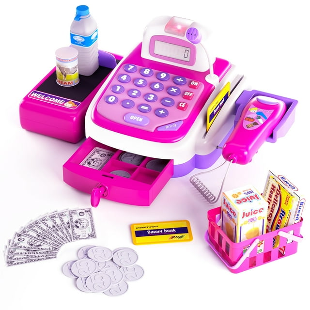 Set de juego de cajero CifToys con micrófono para caja registradora