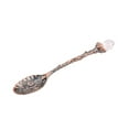 thumbnail image 1 of MORESEC Crystal Pattern Coffee Spoon, Vintage Alloy Teaspoon for Dessert Tea Cake, Heat Resistant Kitchen Tableware, Exquisite Cutlery for Home Dining and Coffee Stirring, 1 of 1